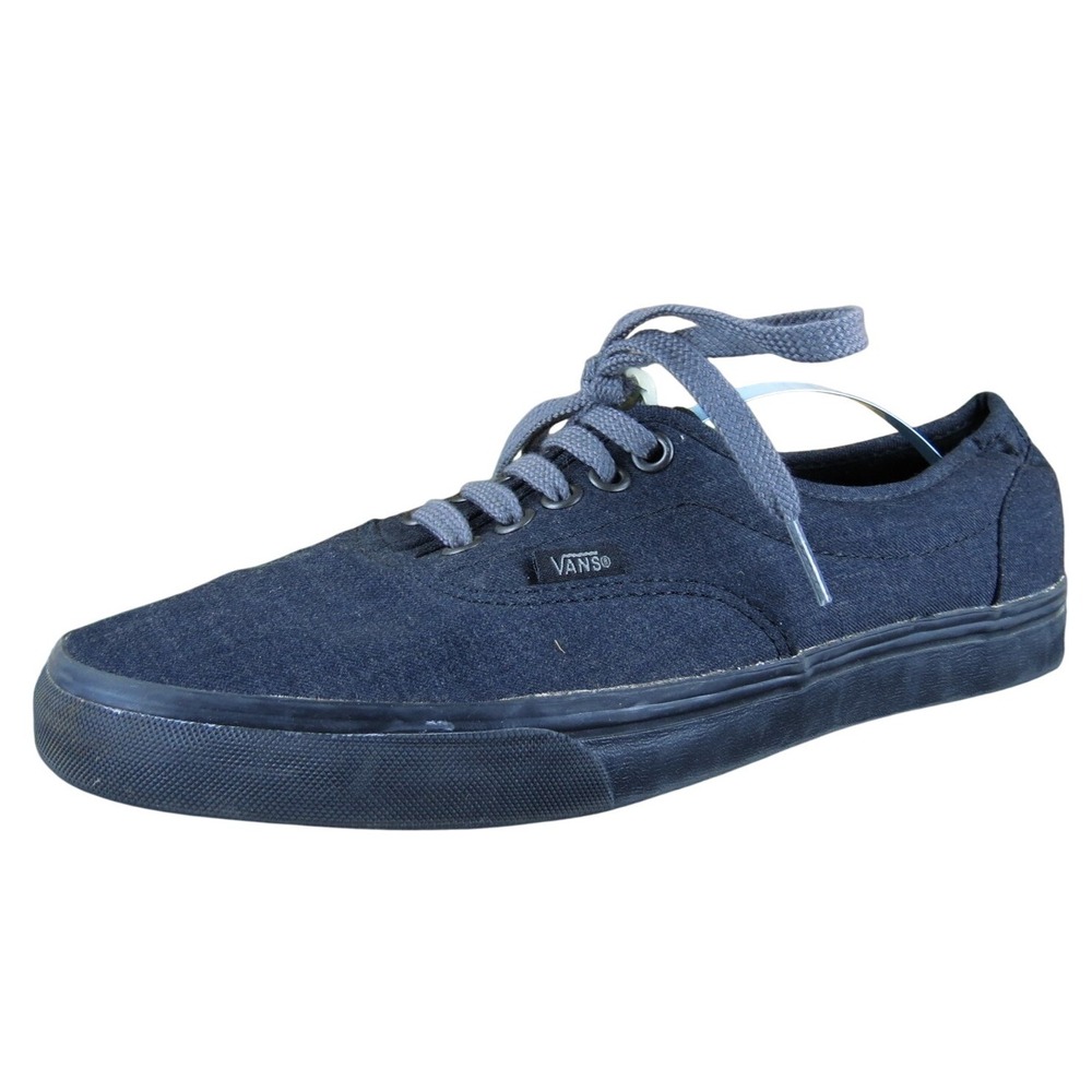VANS Men Low Top Skateboarding Sneaker Gray Fabric 7.5 Medium Gently Used 2025